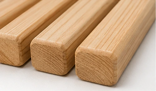 Hoblovaná lavičková lať 25 × 55 mm se zaoblenými hranami
