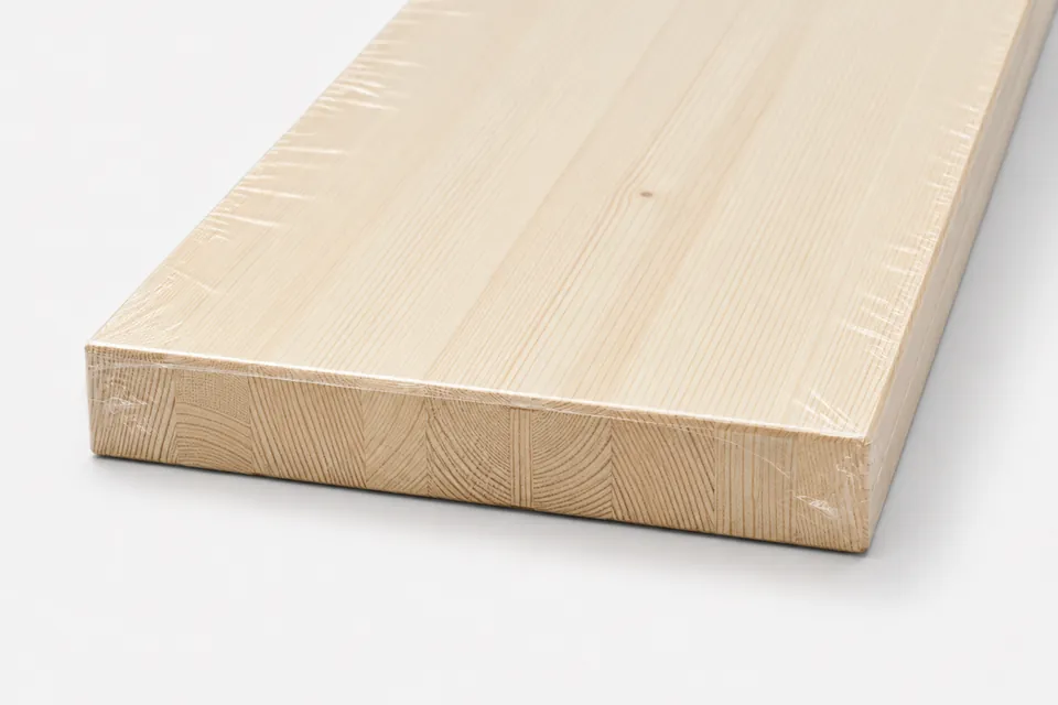 Smrková spárovková deska 18 × 300 × 1200 mm, broušená, balená v ochranné fólii